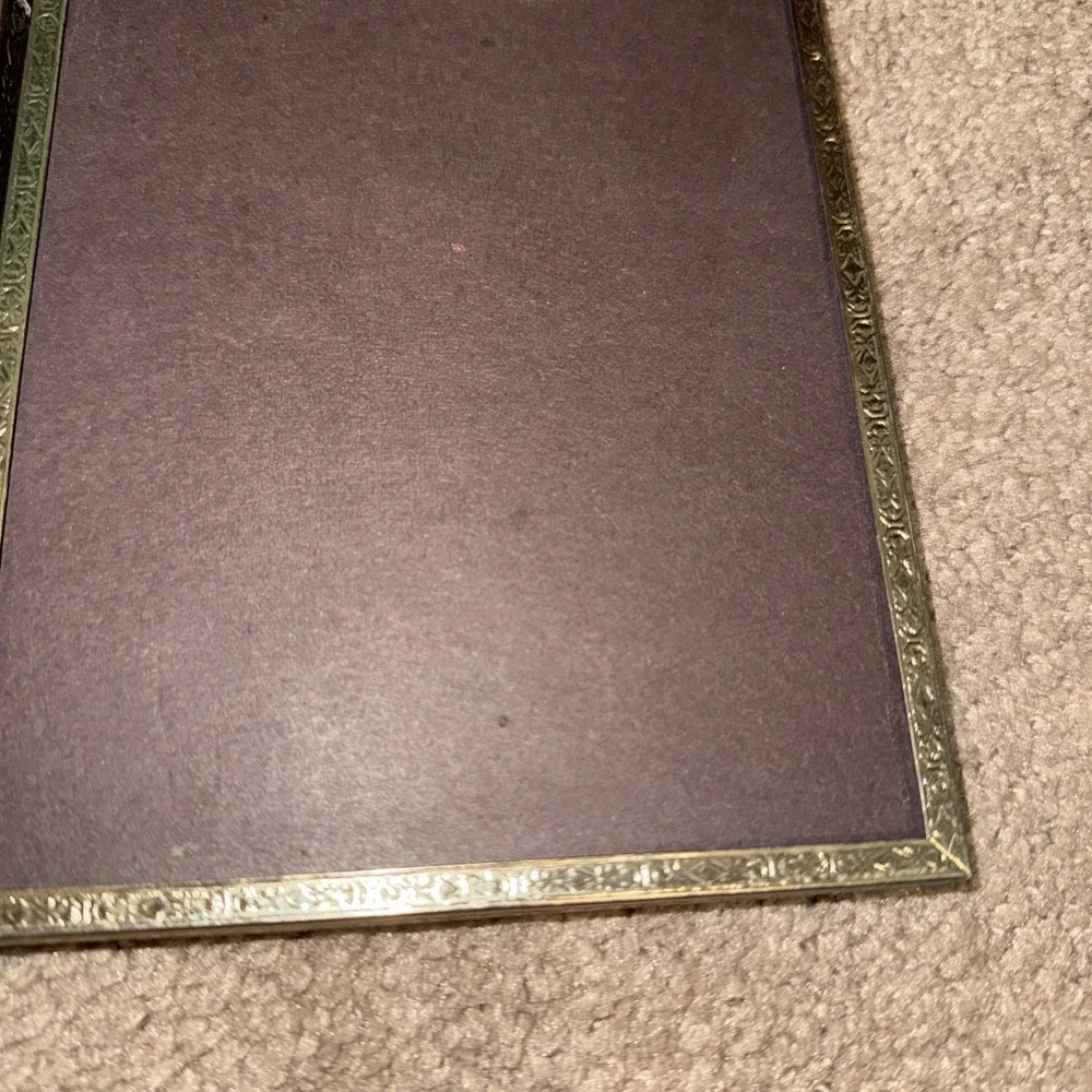 Vintage Brass Double Picture 5